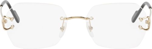 Gold 'Signature C de ' Glasses