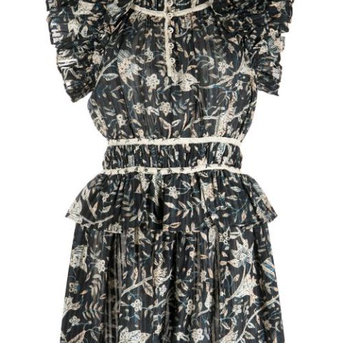 울라 존슨 Endah floral-print playsuit PF220413 rainforest