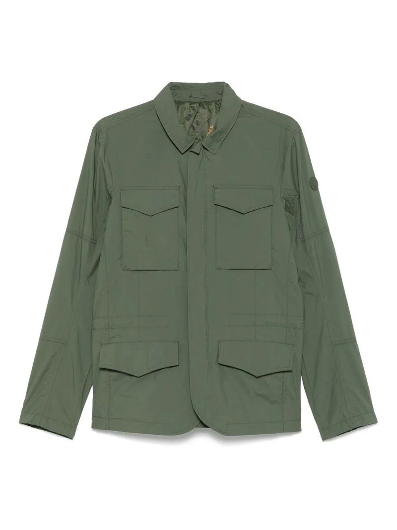 Save the Duck 남성 Logo-Patch Lightweight Jacket