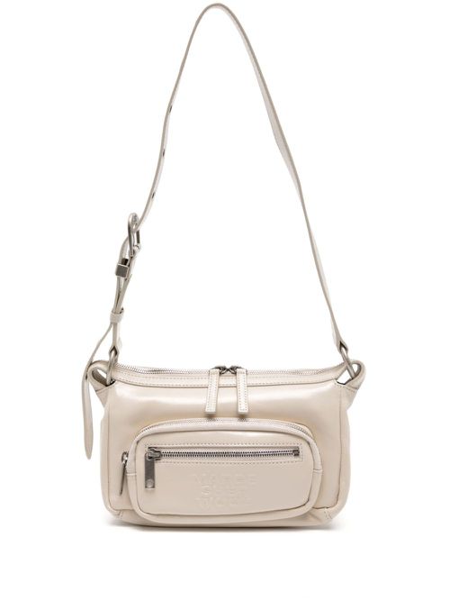 Outpocket hobo mini shouder bag - White