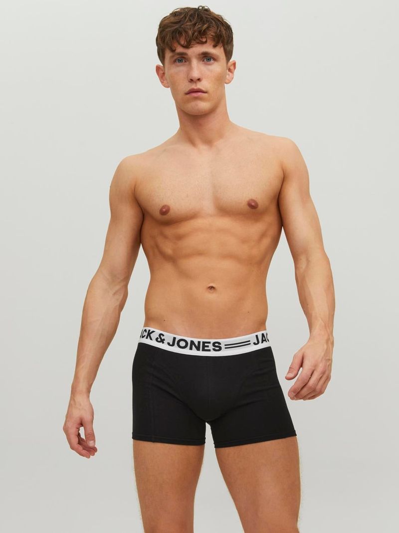 Jack & Jones 남성 Additionals - 3-pack Plain Boxers