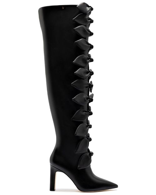 Larroudé Tie Leather Boot
