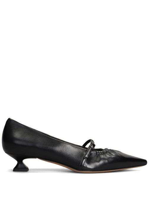 The Seller 35mm leather pumps - Black