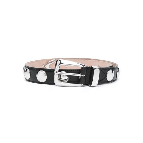 Studded Leather Belt