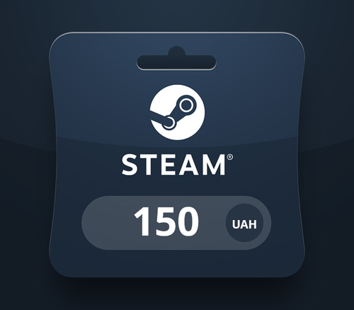 Steam Wallet Card UAH 150 UA Activation Code