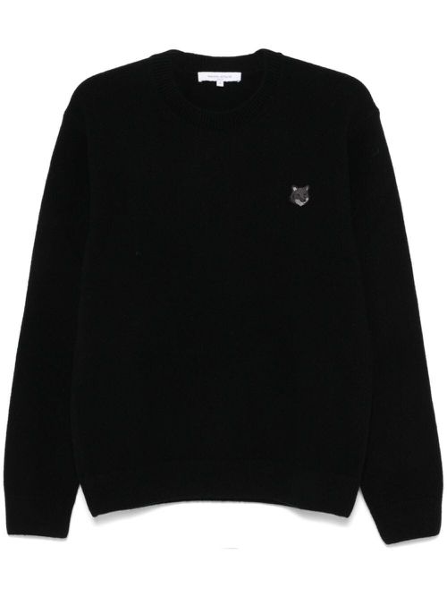 Bold Fox Head Patch Regular Jumper