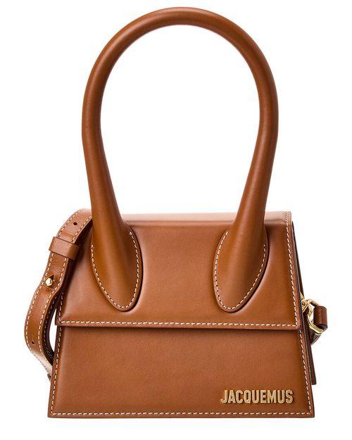 Le Chiquito Moyen Leather Shoulder Bag