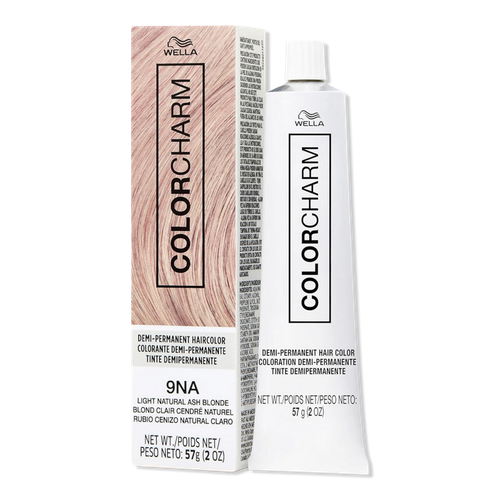Colorcharm Demi-Permanent Cream Hair Color - 9NA Light Natural Ash Blonde