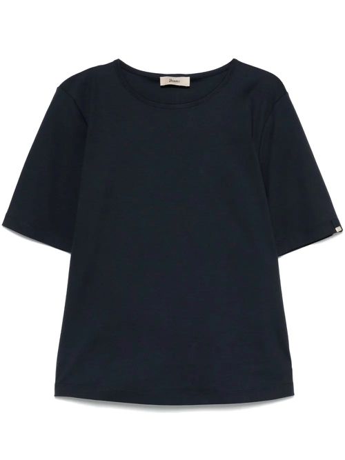 Side Slits Cotton T-Shirt