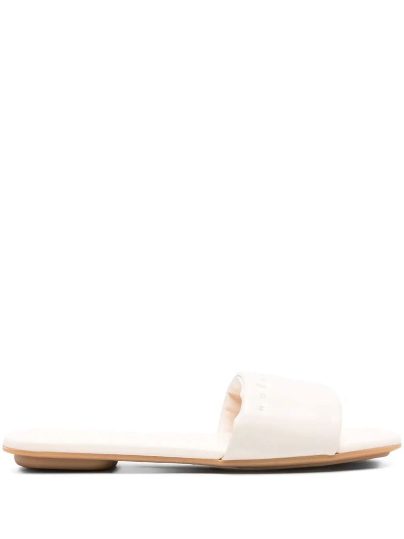 호간 여성 Leather Slide