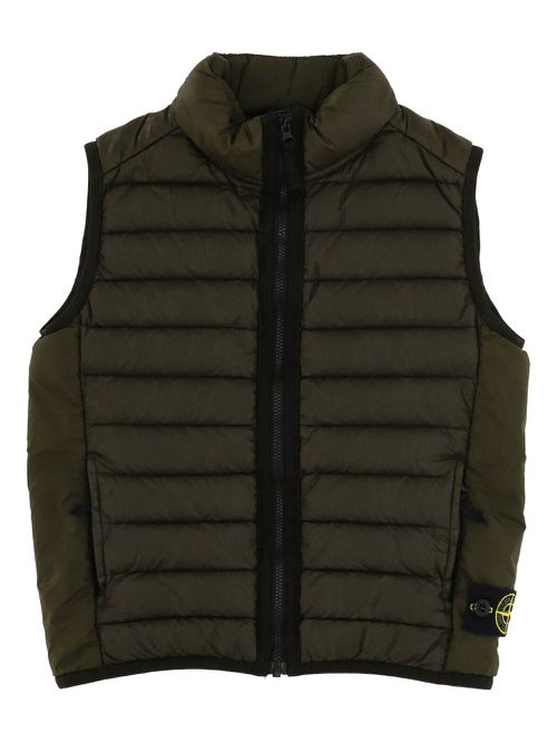 Compass-badge gilet - Green