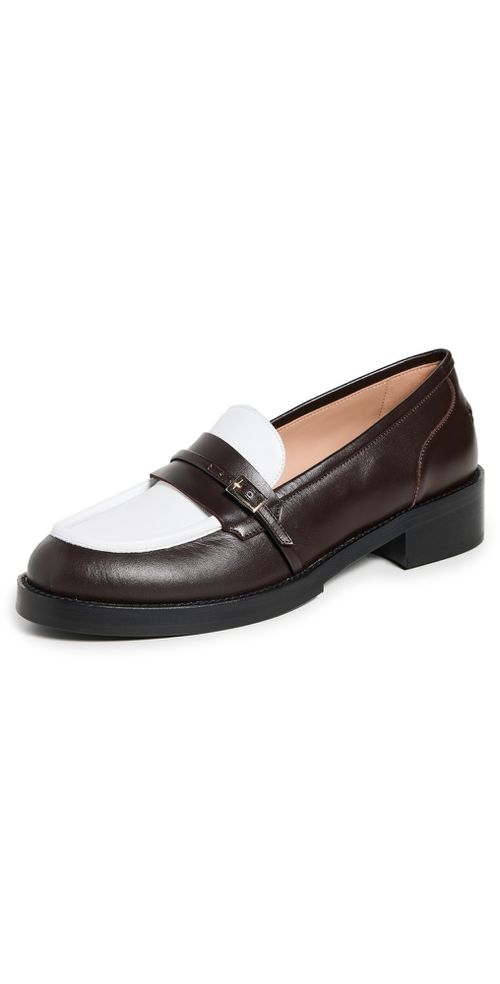 Keiona Loafers Ebony/White