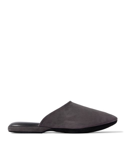 Suede Slippers