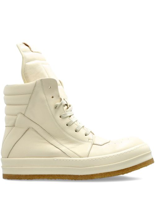 Geobasket high-top lace-up sneakers - Neutrals