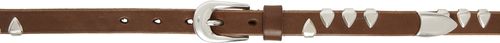 OUR LEGACY Tan 2 CM Belt