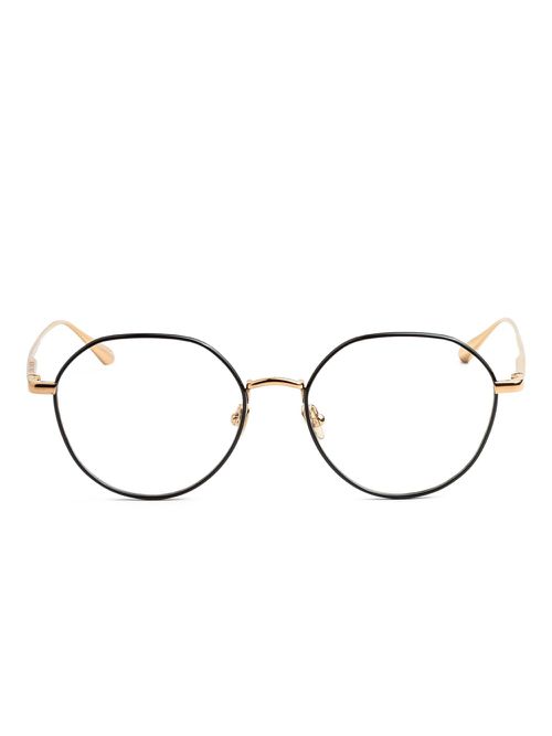 Round-frame glasses - Black