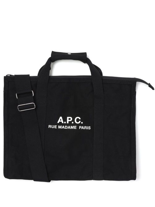 Récupération canvas tote bag - Black