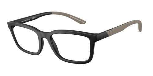 Emporio Armani EA3259 6261 Men's Glasses Grey Size 54 - Free Lenses - HSA/FSA Insurance - Blue Light Block Available