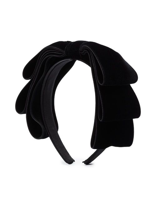 Katya bow headband - Black