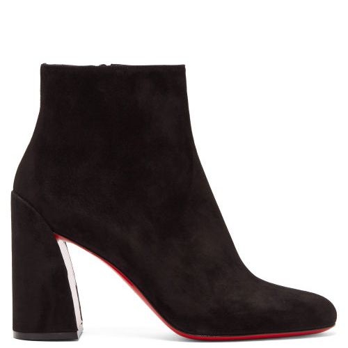 Christian Louboutin Turela Leather Ankle Boots 85 - Black - 38