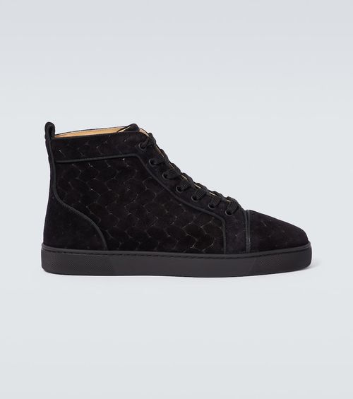Louis suede high-top sneakers