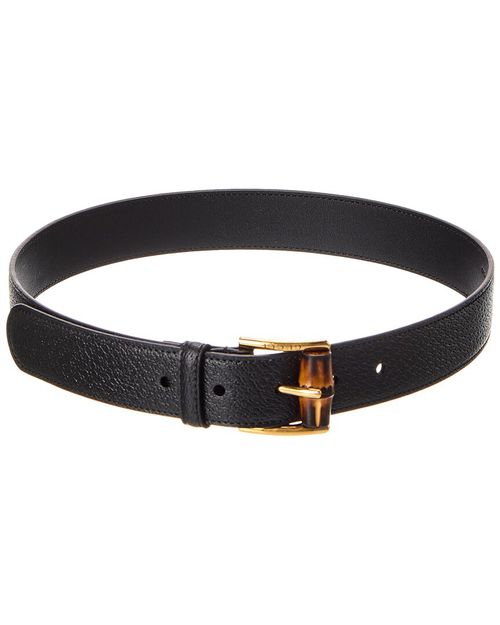 GG Logo Leather Belt