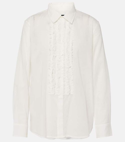 Nathael Ruffle cotton shirt