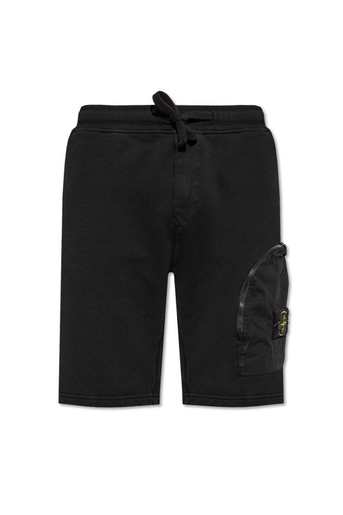 Logo-patch Drawstring Shorts