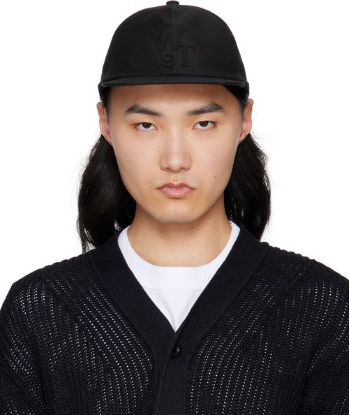 Sacai | sacai Black Pocket Double Brim Hat