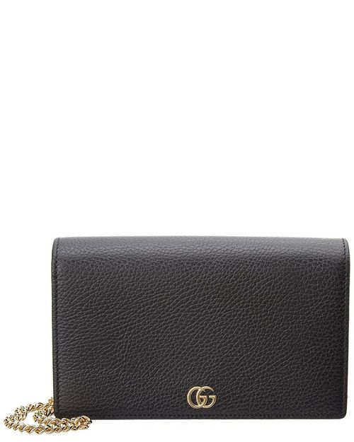 GG Marmont Leather Mini Chain Bag