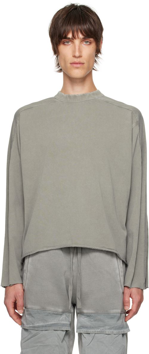 Entire Studios Gray Heavy LS T-shirt
