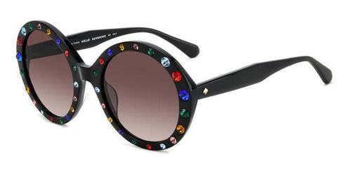 Kate Spade Zya/G/S/Strass Asian Fit SZE/HA Women’s Sunglasses Black Size 55