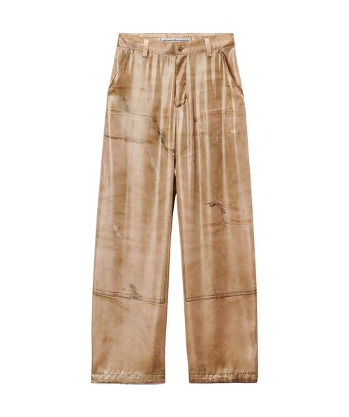 Wide-Leg Cargo Pants