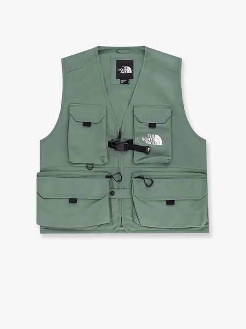 Unisex Sleeveless Jacket With Iconic Embroidery