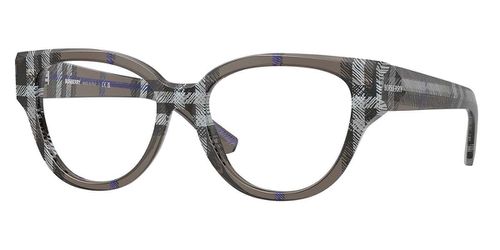 Burberry BE2421 4147 Women’s Eyeglasses Grey Size 51 - Blue Light Block Available