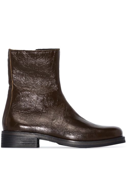 Camion leather boots - Green
