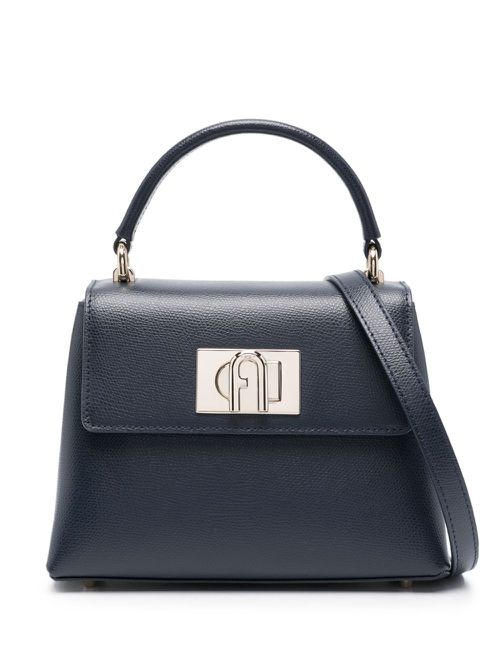 1927 leather mini tote bag - Blue