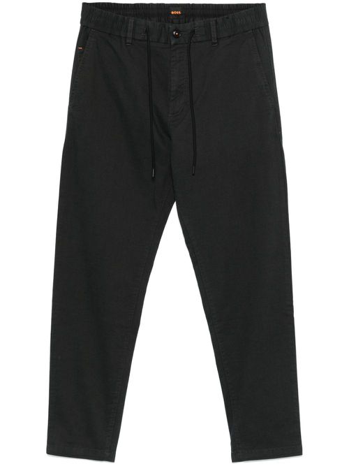 Tapered trousers - Black