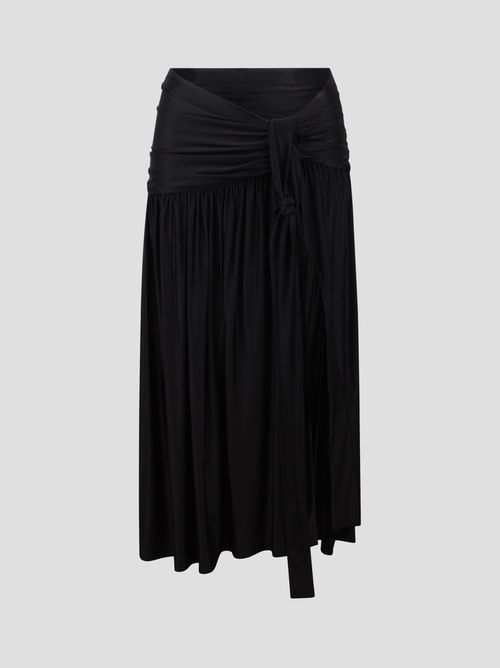 Rabanne Knot Midi Skirt