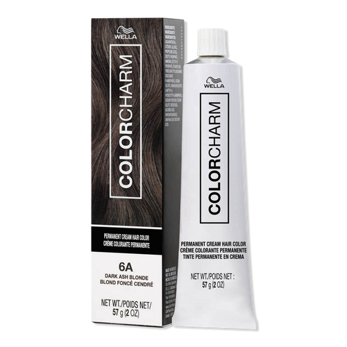 Colorcharm Permanent Cream Hair Color - 6A DARK ASH BLONDE