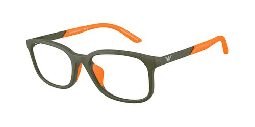 Emporio Armani EK3008U Kids 6189 Kids' Eyeglasses Green Size 49 - Blue Light Block Available