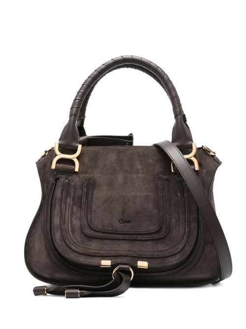 Small Marcie Bag In Suede Leather