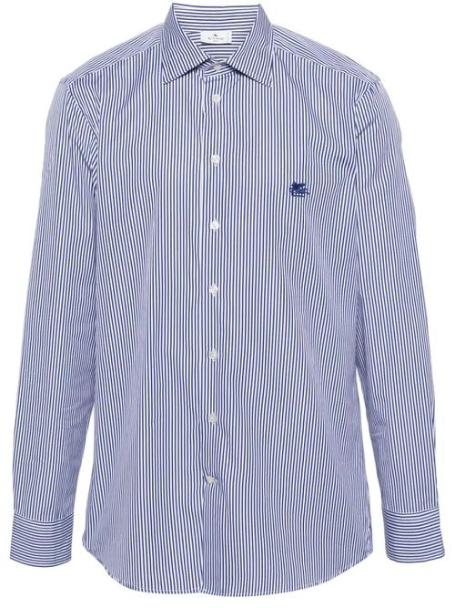 Pegaso Striped Cotton Shirt