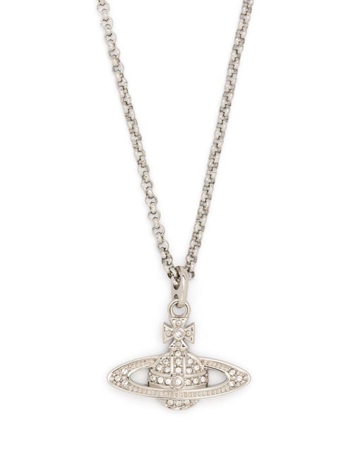 Mini Bas Relief pendant necklace - Silver