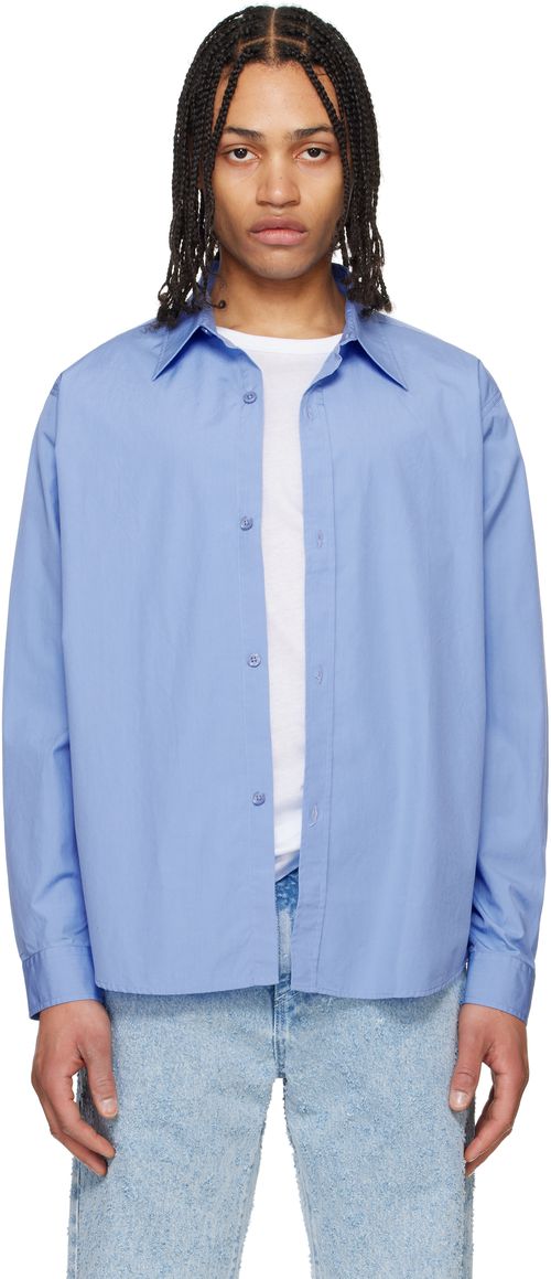Mfpen Blue Evening Shirt
