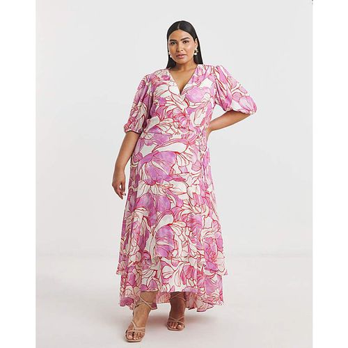 Joanna Hope Printed Wrap Dress