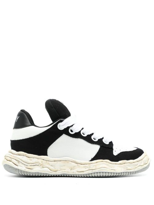 Wayne OG Sole leather sneakers - Black