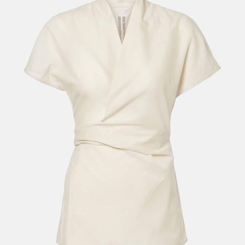 Laura cotton wrap top
