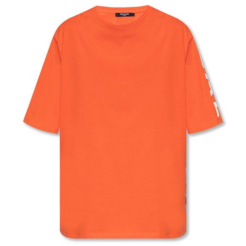 Orange Cotton T-Shirt - XL