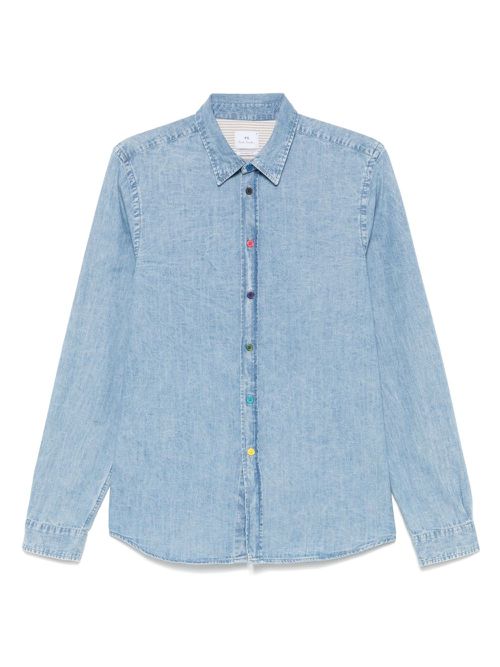 PS Paul Smith chambray shirt - Blue